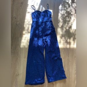 Lulu’s medium sequin jumpsuit
